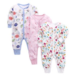 Baby Long Sleeve Romper - Soft & Cozy One-Piece Outfit for Infants