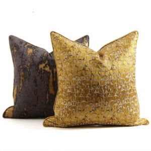 Luxurious Design Cushion Yellow Pillowcase – Elegant Home Accent