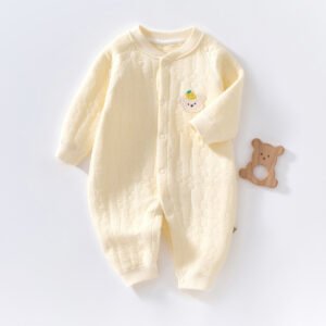 Baby Jumpsuit – Autumn & Winter Quilted Clothes for Warmth and Comfort