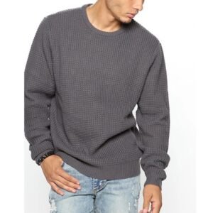 Long Sleeve Crew Neck Casual Men's Loose T-Shirt – Comfortable & Stylish