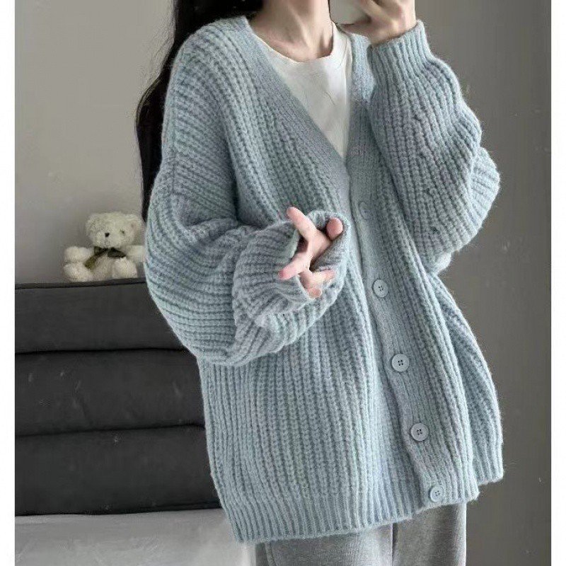 Sweater Cardigan Coat - Sweet & Stylish Coat for Women