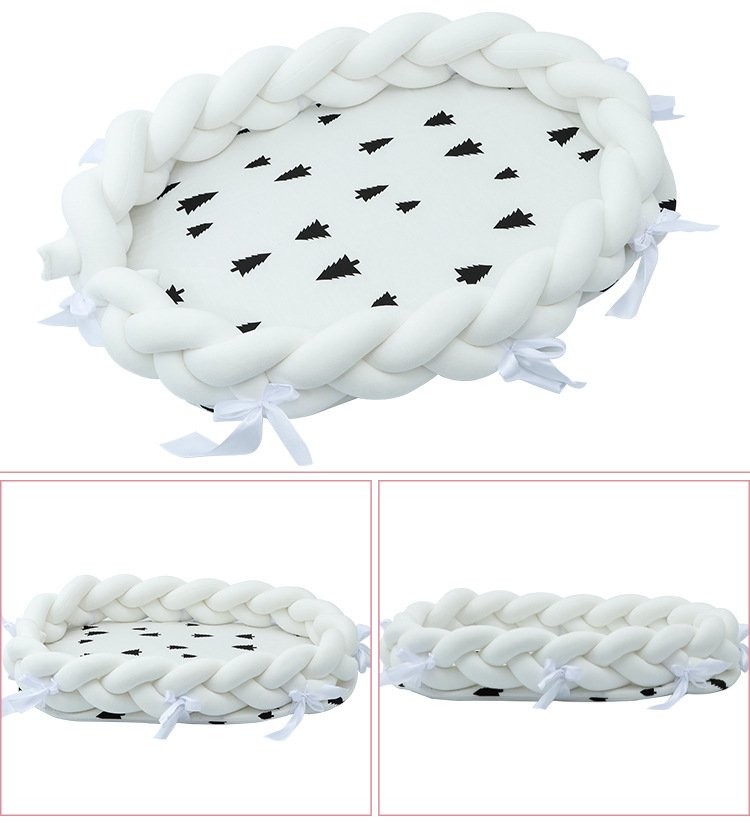 Woven Twist Baby Bionic Bed - Soft & Comfortable Sleep Solution for Newborns