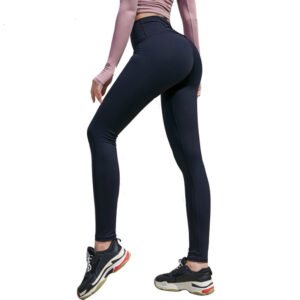 Leggings for Women | Back Waist Cross Belt Hip Lift Pants for Shaping