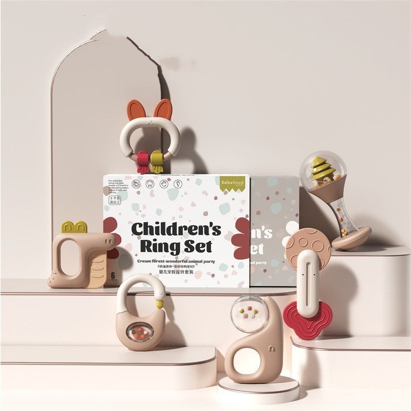 Baby Teething Gift Box – Soft Set & Teething Toys for Infants