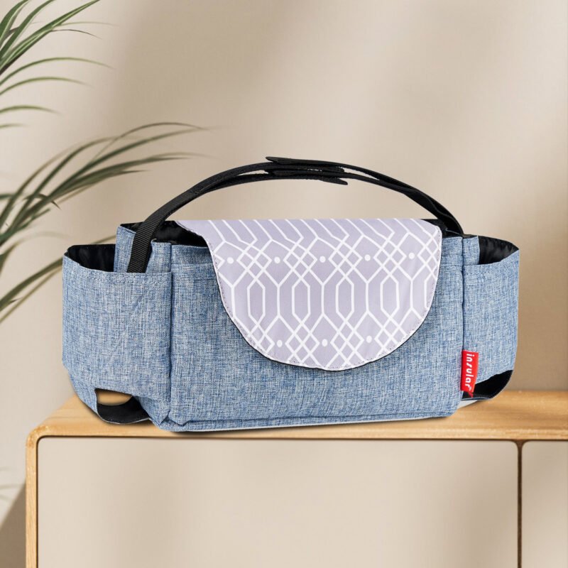 Portable Multifunctional Baby Stroller Hanging Bag - Convenient Storage for Parents