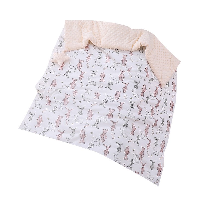 Baby Beanie Thickened Comforter Blanket – Soft & Cozy Blanket for Newborns