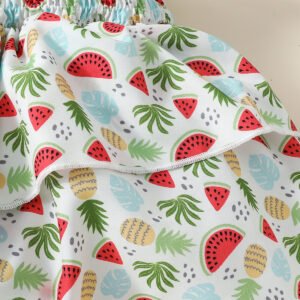 Girls Summer Sling Baby Bodysuit - Soft & Breathable Crawling Suit for Active Babies