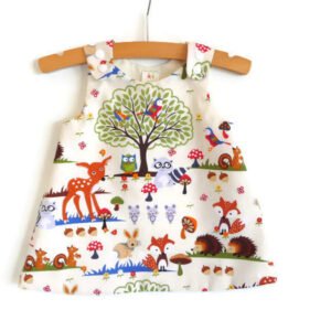 Children's Suit for Girls - Baby Three-Piece Set with Shorts, Headband & Dress