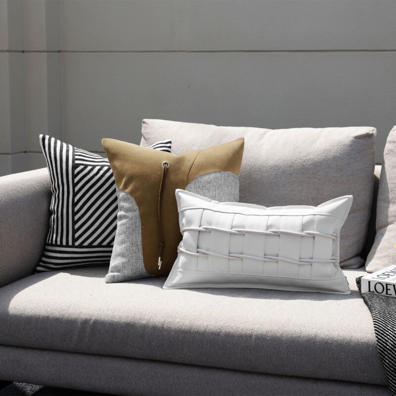 Modern Minimalist Upholstered Living Room Pillows – Stylish and Comfortable Home Decor