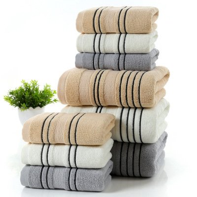 Household Pure Cotton Bath Towel – Soft, Absorbent & Durable Towel for Everyday Use