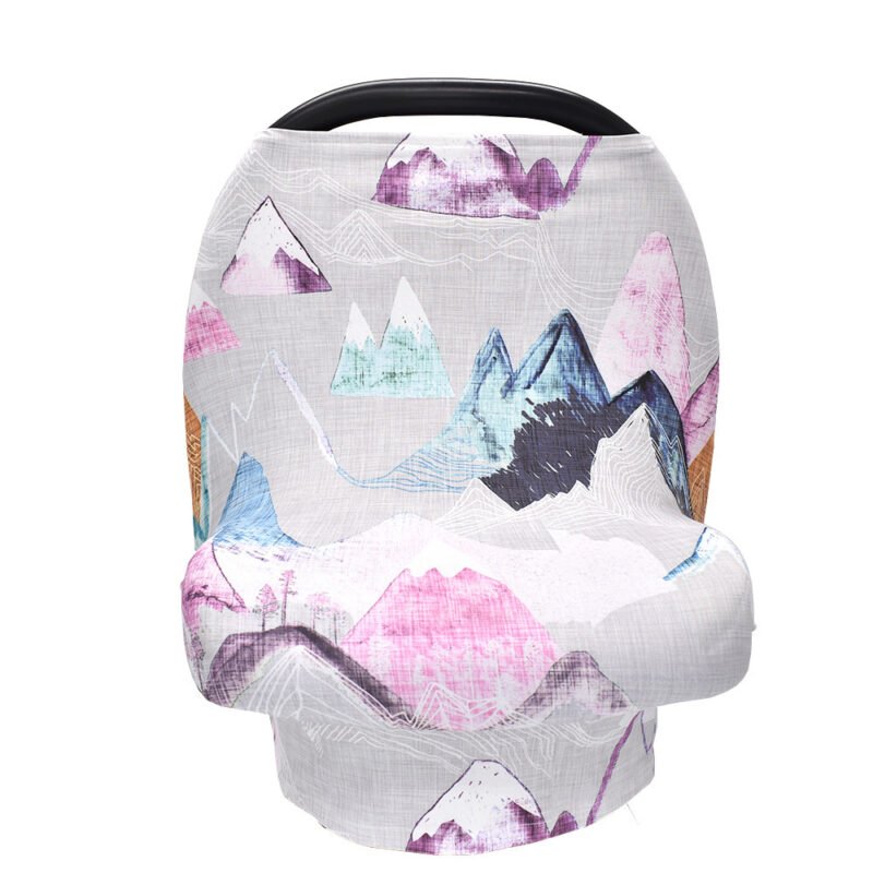 Multifunctional Nursing Towel & Safety Seat Cover – Convenient Baby Feeding & Protection