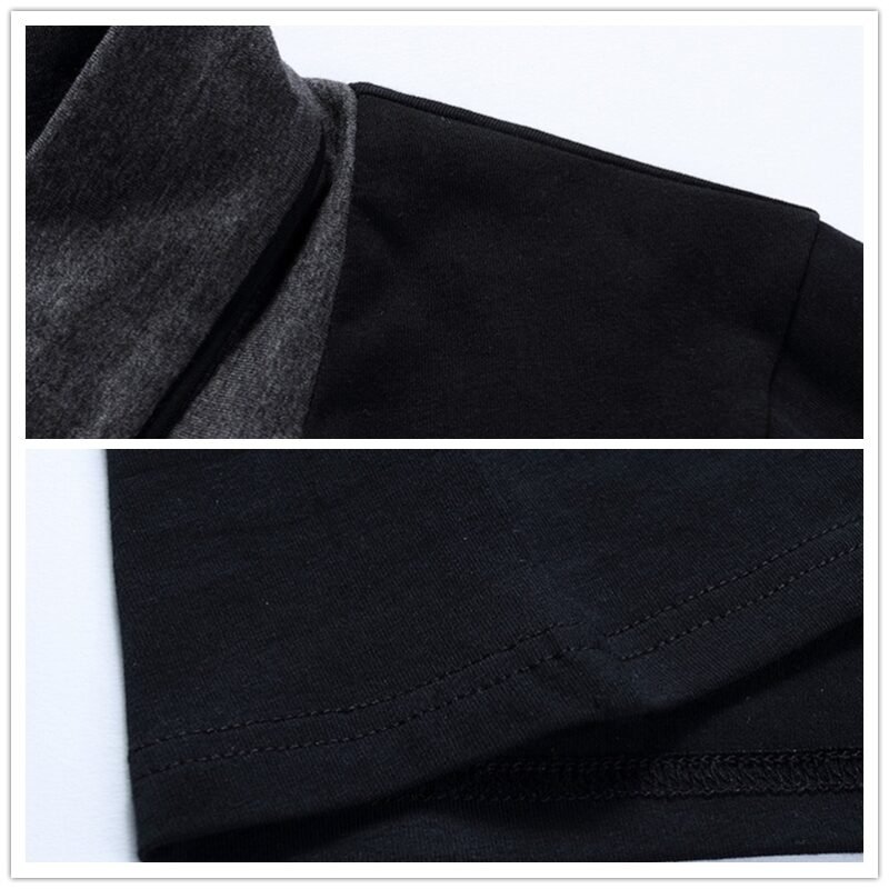 Men's V-Neck Long-Sleeved T-Shirt – Spring & Autumn Casual Wear