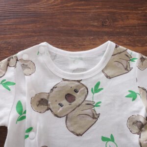 Short Sleeve Cartoon Jumpsuit – Fun & Comfortable Children's Clothing