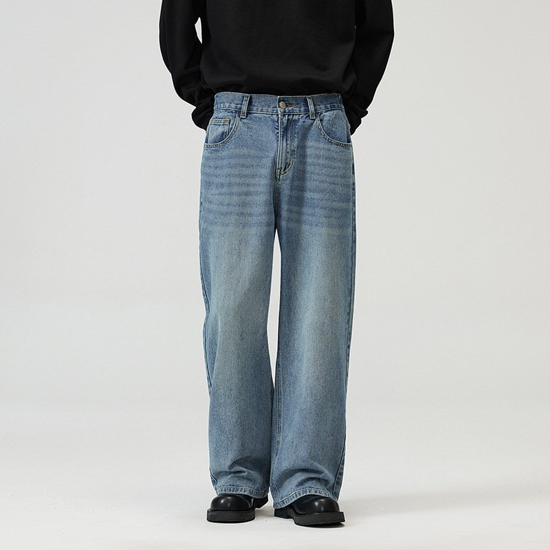 Men's Vintage Wide-Leg Pants – Stylish & Comfortable Retro Fashion