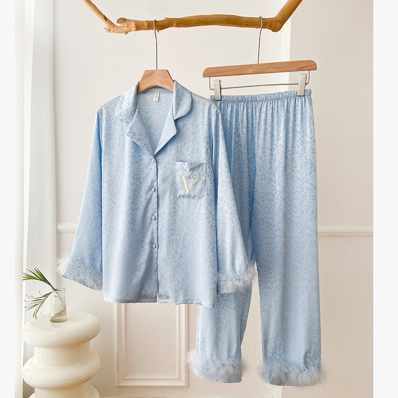 Feather Model Loose Pajamas for Women | Stylish & Comfortable Sleepwear