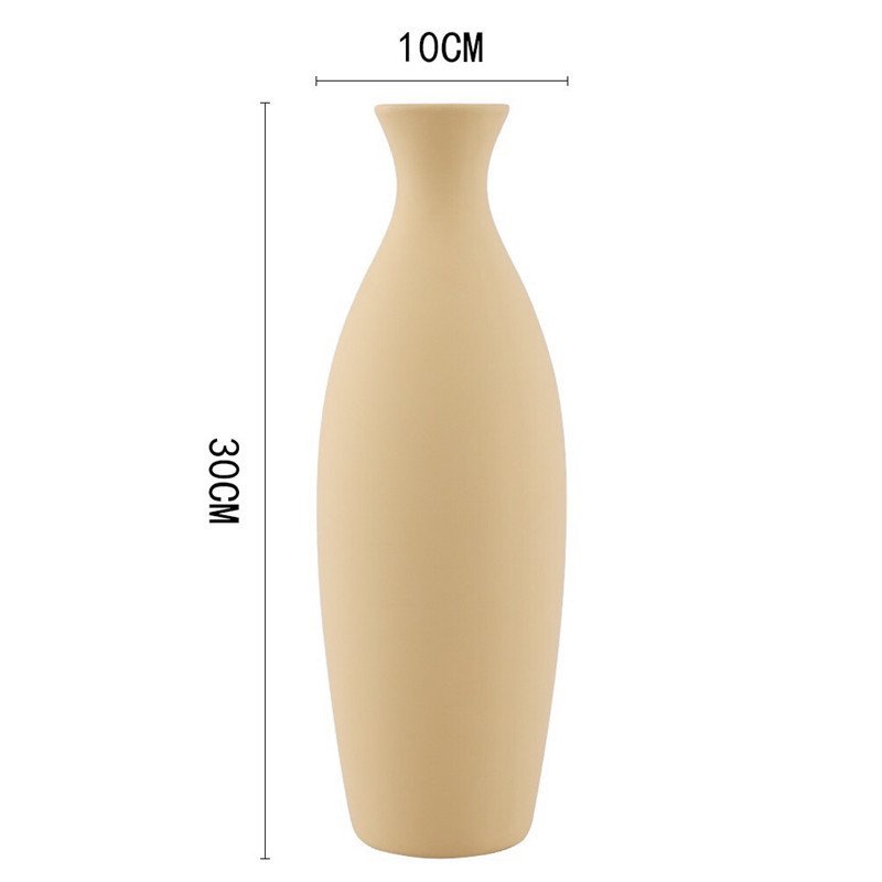 Ceramic Vase Home Furnishings – Creative Flower Arrangements for Stylish Decor