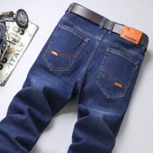 Straight Slim Stretch Business Casual Style Youth Trousers – Stylish & Comfortable