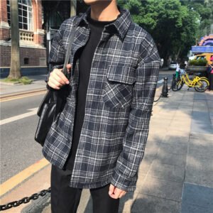 Loose Long-Sleeved Shirts for Men – Comfortable and Stylish Casual Wear