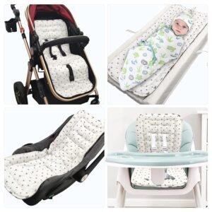 Stroller Pad Cotton Mattress - Soft & Breathable Comfort for Your Baby