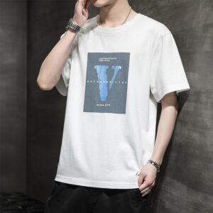Men's Cotton Short Sleeve T-shirt - Comfortable Summer Essential