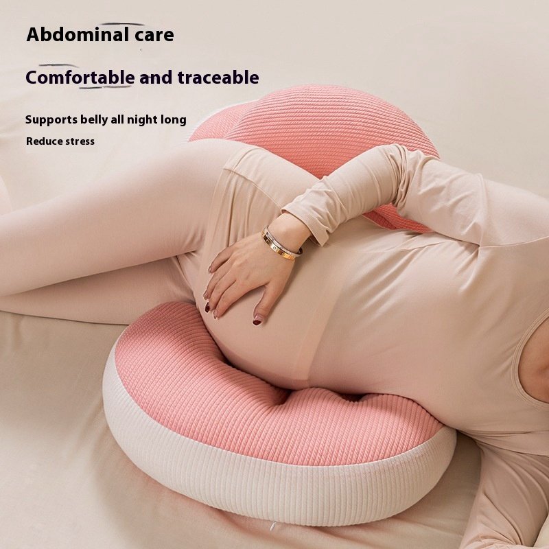 Maternity Waist Protection Sleeping Pillow – U-Shaped Belly Support Pad for Pregnant Women