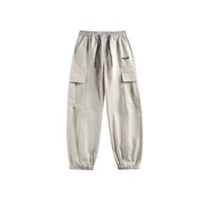 Autumn Outdoor Retro Pocket Overalls – Men's Loose Straight Casual Pants for Comfort & Style
