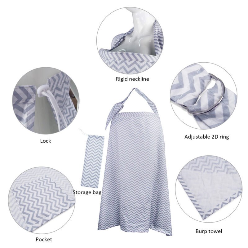 Multifunctional Nursing Towel – Comfortable Breastfeeding Accessory for Moms