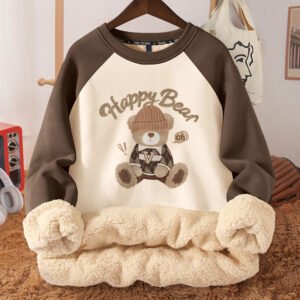 Fleece-Lined Thickened Hooded Fleece Sweatshirt for Women - Warm & Cozy