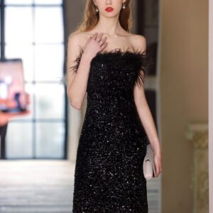 Off-Shoulder Banquet Evening Dress for Women | Elegant & Stylish Formal Wear