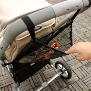 Summer Stroller Net Bag - Lightweight & Breathable Storage for Your Baby