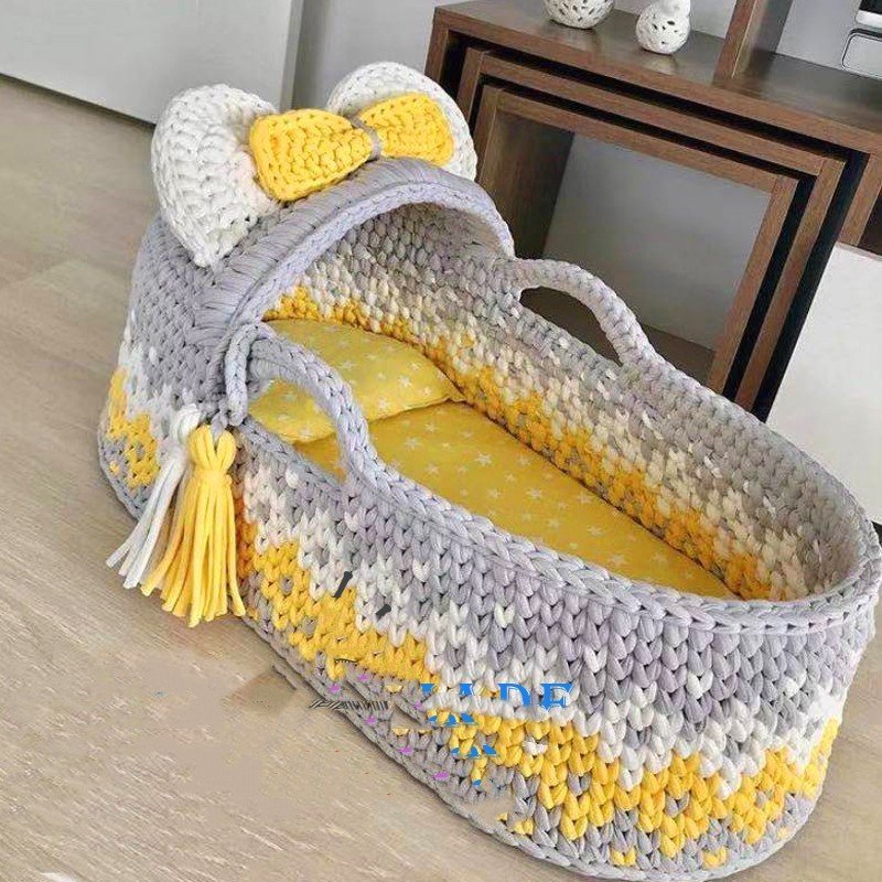 Baby Bed Woven Material - Finished Product Package for Nursery Comfort