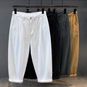 Men's High Street Loose Plus Size Work Jeans – All-Matching Casual Workwear