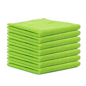 Microfiber Kitchen Dishcloth – Wet & Dry Dual Use for Efficient Cleaning