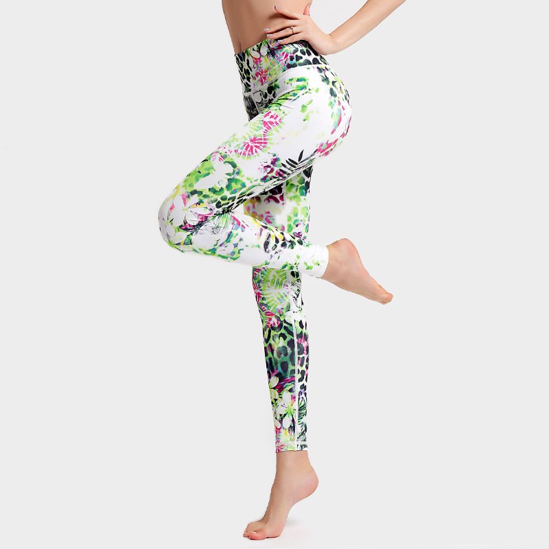 Fashion Tie Dye Leggings for Women | Push-Up High Waist Fitness Yoga Pants | Workout Sports Leggings
