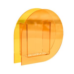 Colorful Acrylic Vase – Vibrant Color Illustration Ornament for Home Decor