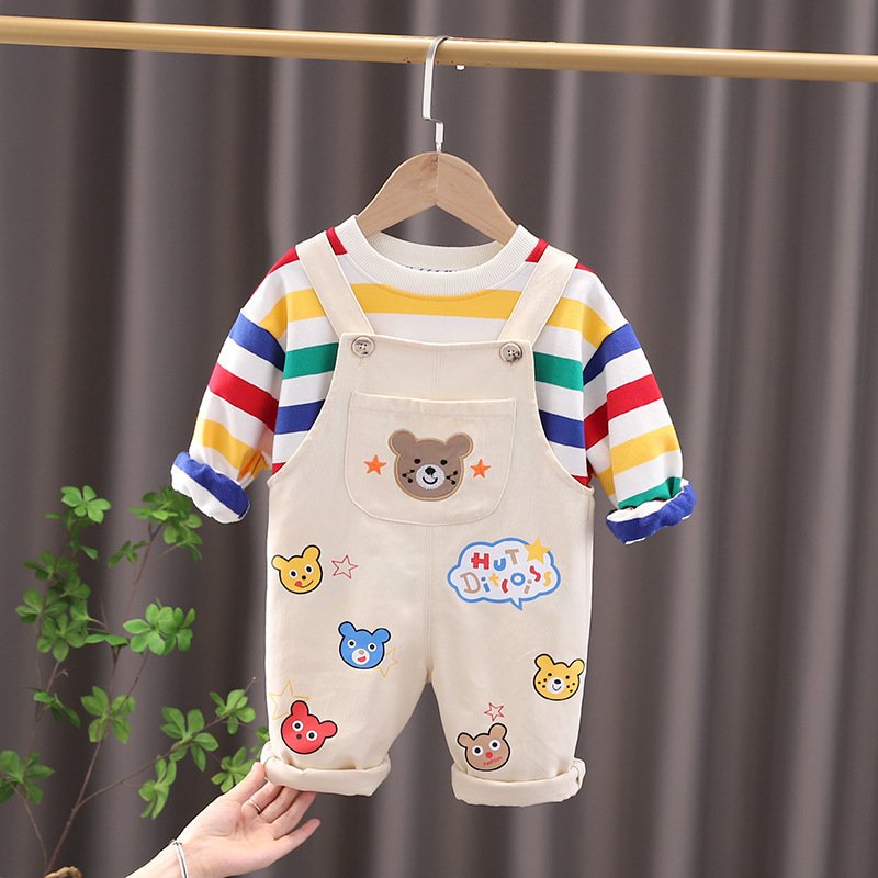 Boy's Top Overalls Suit | Stylish & Comfortable Kids' Outfit