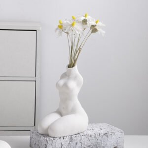 Body Shape Ceramic Decoration – Nordic Creative Vase for Stylish InteriorsBody Shape Vase, Ceramic Decorative Vase, Nordic Creative Vase, Artistic Ceramic Vase, Modern Body Shape Vase, Nordic Home Decor, Unique Ceramic Vase, Creative Home Decoration, Decorative Nordic Vase, Stylish Body Shape Decor