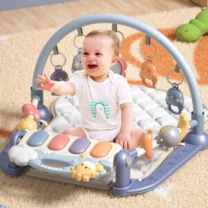 Baby Gymnastic Rack Harmonium - Multifunctional Bed Bell for Play & Learning