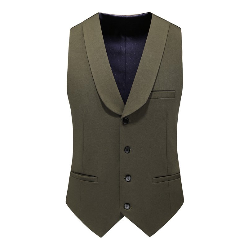 Business Casual Men's Three-Piece Suit - Stylish & Professional Attire