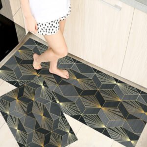 Bathroom Absorbent & Kitchen Floor Mats – Non-Slip Door Mats for Home