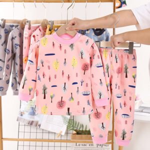 Children's Plus Velvet Warm Winter Clothing | Thickened Boys & Girls Long Trousers for Autumn