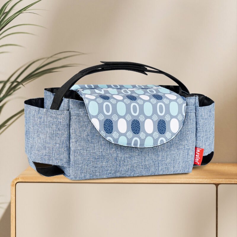 Portable Multifunctional Baby Stroller Hanging Bag - Convenient Storage for Parents