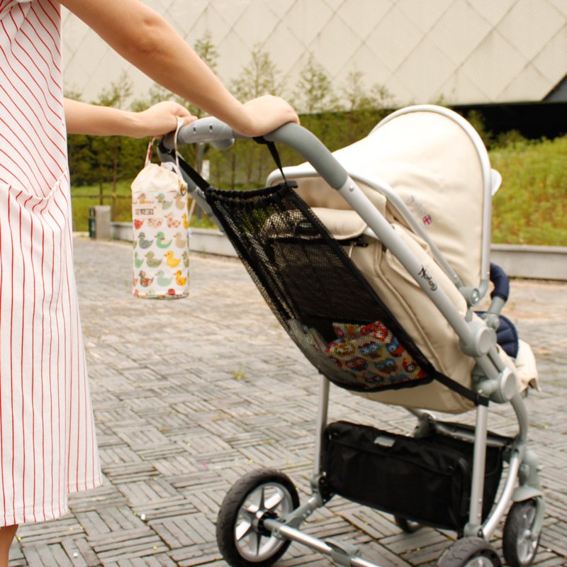 Summer Stroller Net Bag - Lightweight & Breathable Storage for Your Baby