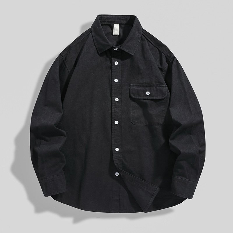 Men's Cotton High-Grade Loose Casual Shirt – Comfortable & Stylish
