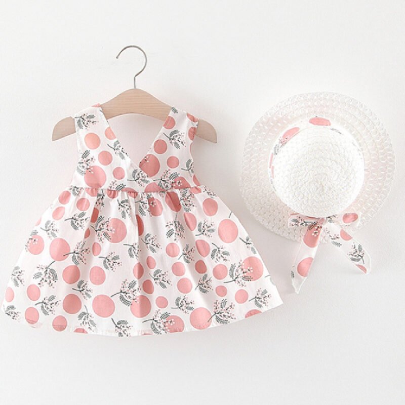 Girls' Summer Baby Short Sleeve– Cute & Comfortable Outfit
