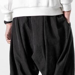 Men's Drawstring Bloomers – Comfortable Loose Pants for Casual Style