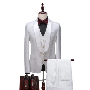 Wedding Dress Men's Plus-Size Suit - Elegant & Tailored Formal Wear