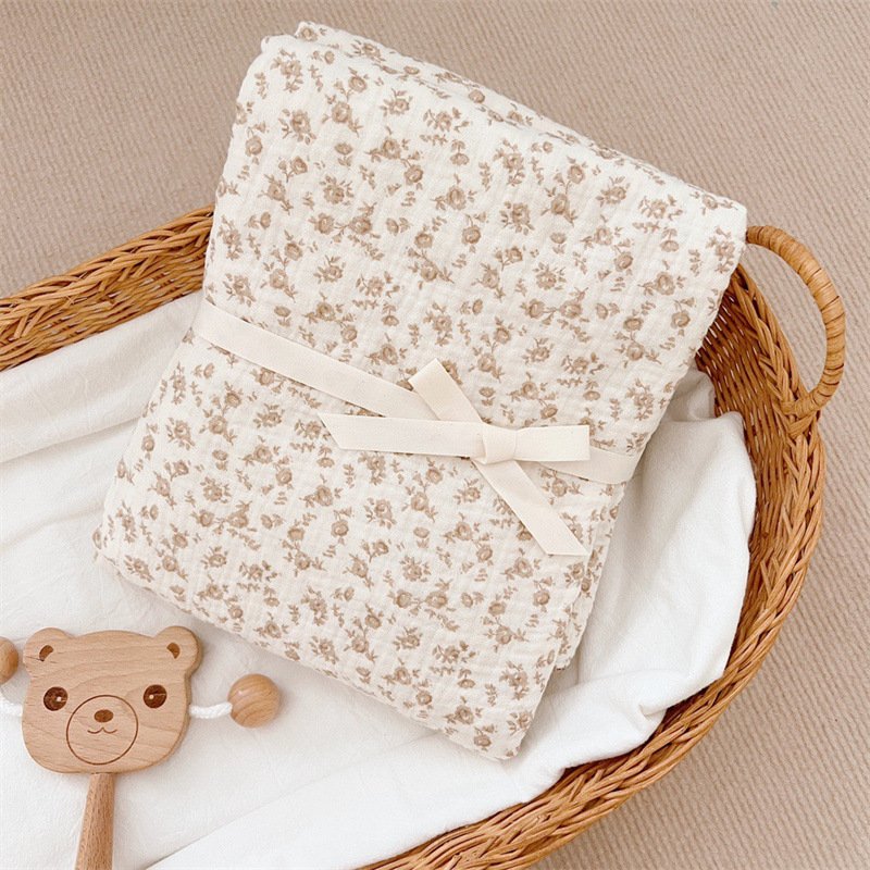 Children's Baby Cotton Four-Layer Gauze Blanket – Soft & Breathable Newborn Blanket
