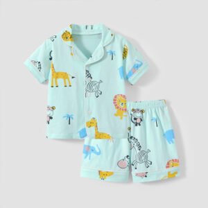 Kids Air Conditioning Pajama Set | Comfortable Cardigan Homewear