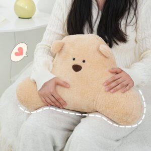 Bejirog Bear Home Pillow – Modern Simple Cartoon Cute Decor for Living Room and Bedroom